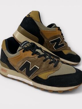 New Balance 577 Sneaker Made in England Ermine Suede Men 8.5 D British Heritage